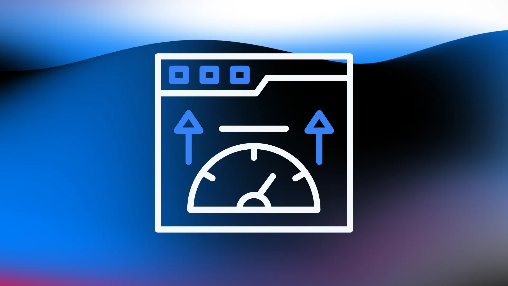 Website speed and performance optimisation icon